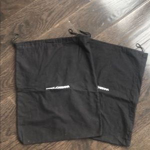 Dolce & Gabbana black dust bag 10x14 inches